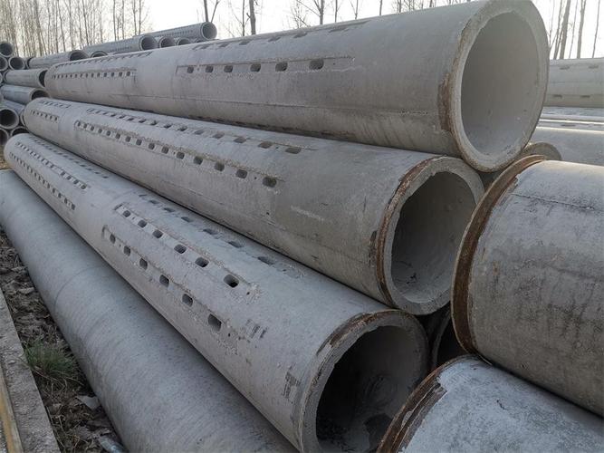 沛县农田机井管厂专业生产各种型号机井水泥管6米焊接管无沙管